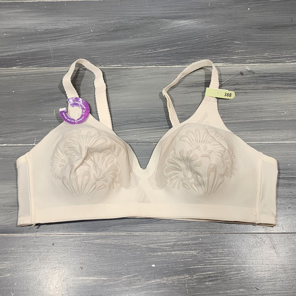 Bali Bra 38B Beauty Lift™ Gravity Defying™ Natural Lift Wireless Bra‎ DF6564